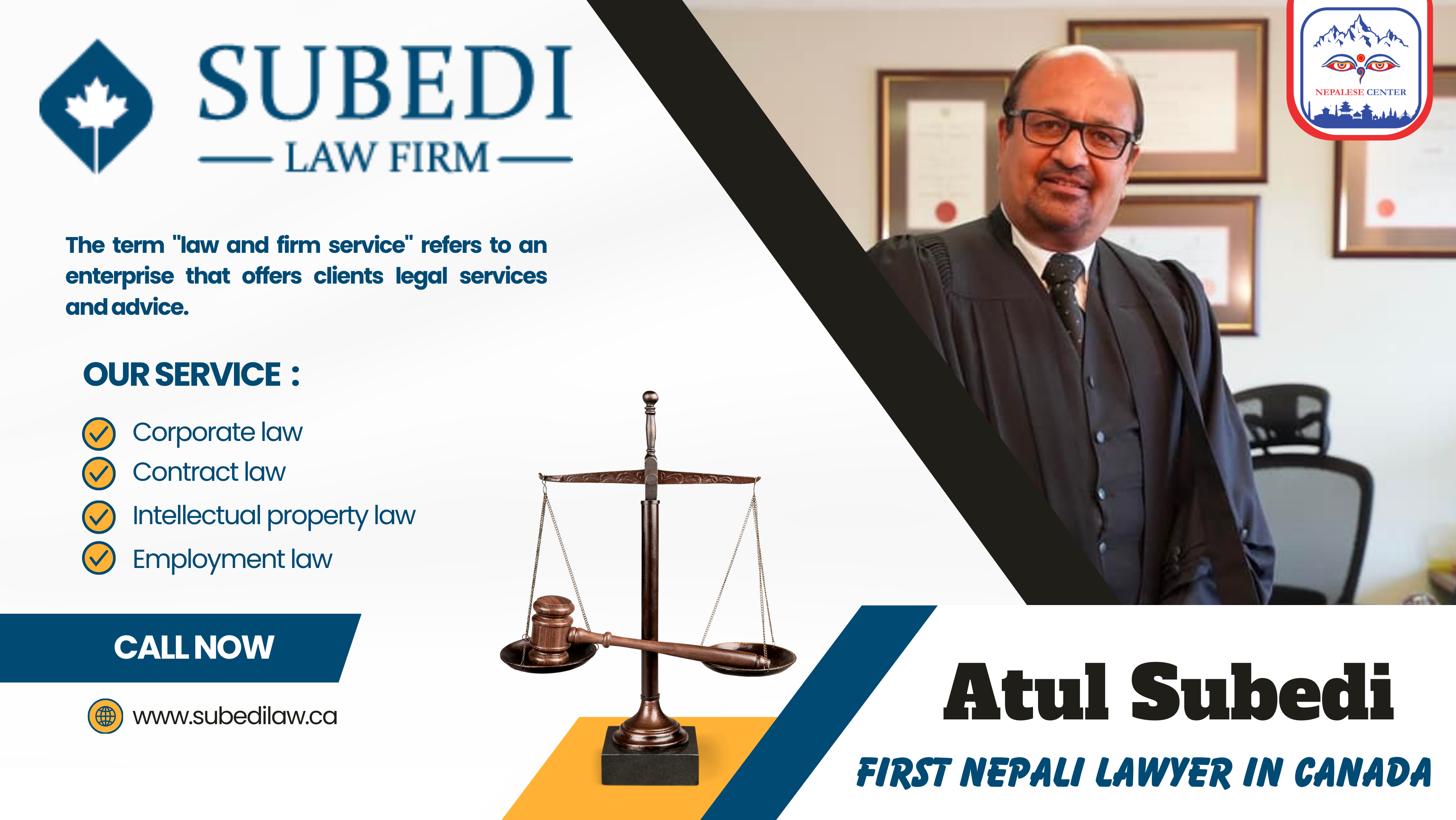 Atul Subedi Professional Corporation | First Nepali Law Firm in Canada